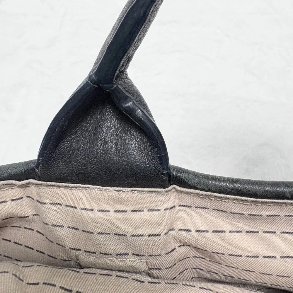 Timbuk2 Distilled Waxed Canvas & Leather Messenger Crossbody Grunge Minimalist